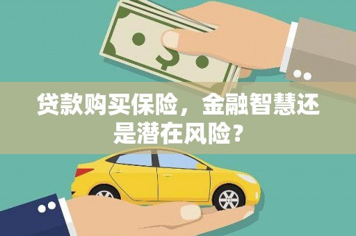 安阳贷款购买保险，金融智慧还是潜在风险？