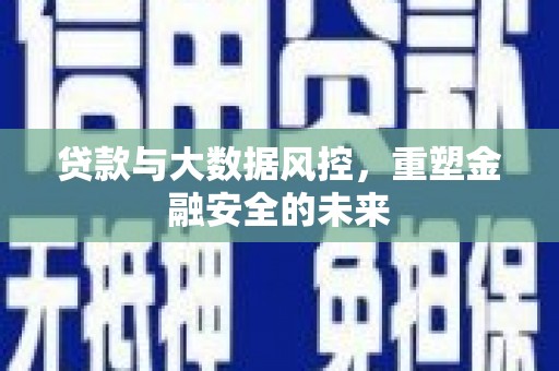 安阳贷款与大数据风控，重塑金融安全的未来