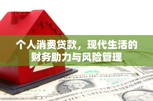 安阳个人消费贷款，现代生活的财务助力与风险管理