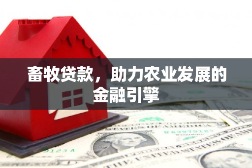 安阳畜牧贷款，助力农业发展的金融引擎