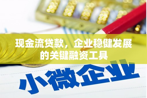 安阳现金流贷款，企业稳健发展的关键融资工具