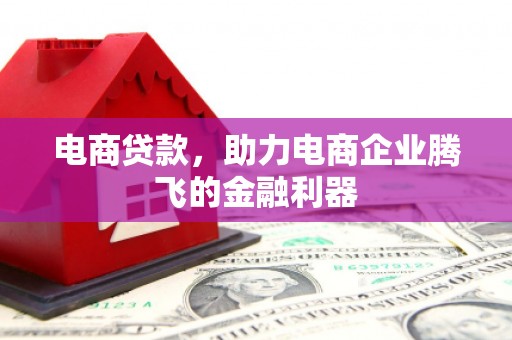 安阳电商贷款，助力电商企业腾飞的金融利器