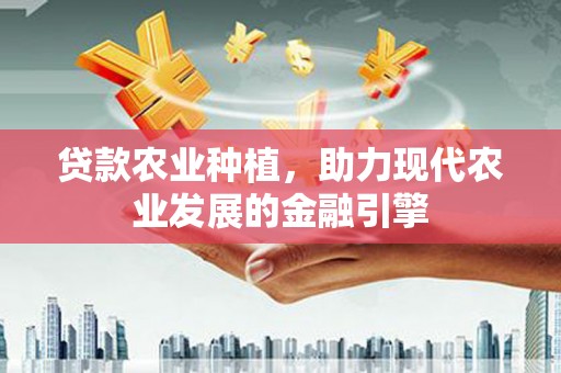 安阳贷款农业种植，助力现代农业发展的金融引擎
