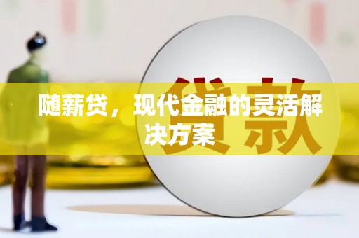 安阳随薪贷，现代金融的灵活解决方案