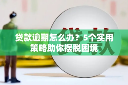 安阳贷款逾期怎么办？5个实用策略助你摆脱困境