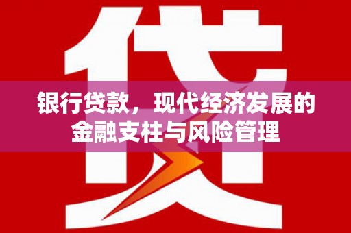 安阳银行贷款，现代经济发展的金融支柱与风险管理