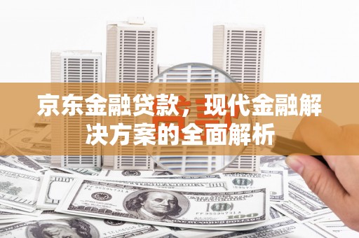 安阳京东金融贷款，现代金融解决方案的全面解析