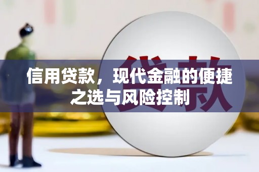 安阳信用贷款，现代金融的便捷之选与风险控制