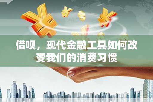 安阳借呗，现代金融工具如何改变我们的消费习惯