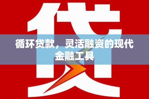 安阳循环贷款，灵活融资的现代金融工具