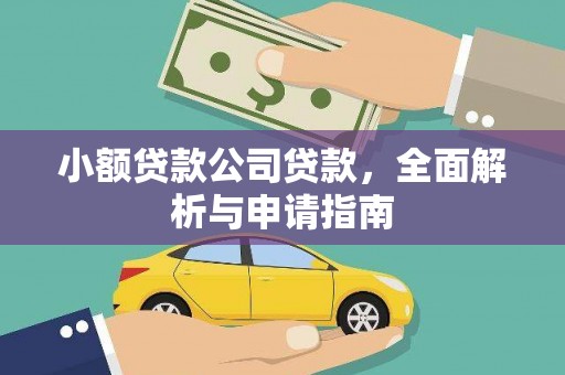 安阳小额贷款公司贷款，全面解析与申请指南