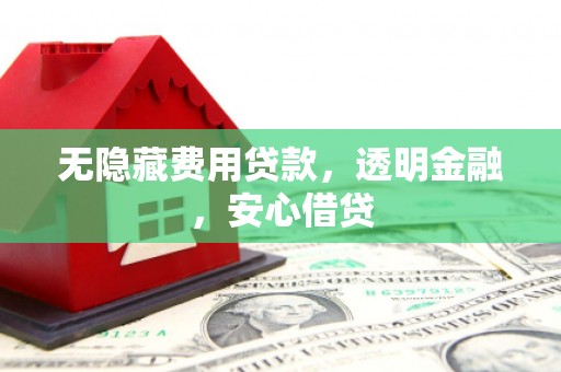 安阳无隐藏费用贷款，透明金融，安心借贷