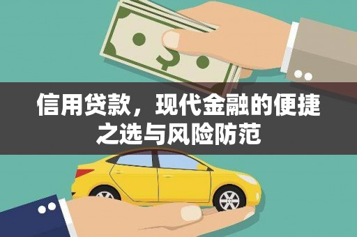 安阳信用贷款，现代金融的便捷之选与风险防范