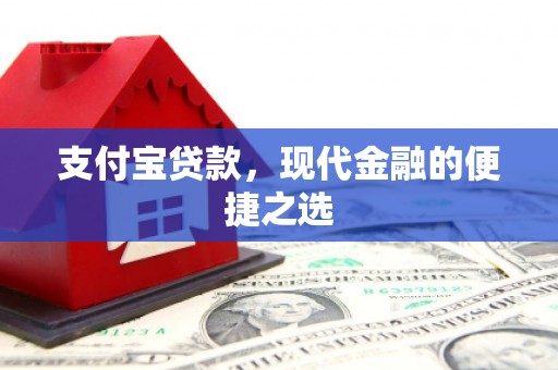 安阳支付宝贷款，现代金融的便捷之选