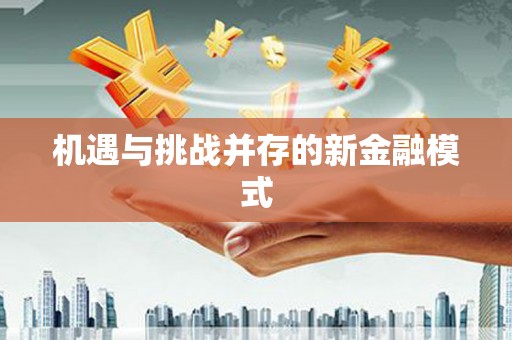 安阳机遇与挑战并存的新金融模式