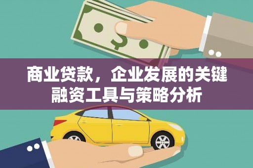 安阳商业贷款，企业发展的关键融资工具与策略分析