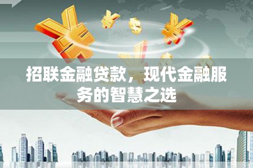 安阳招联金融贷款，现代金融服务的智慧之选