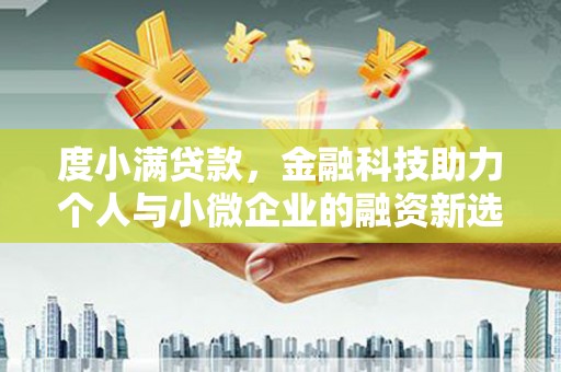 安阳度小满贷款，金融科技助力个人与小微企业的融资新选择