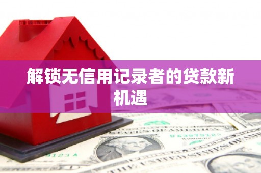安阳解锁无信用记录者的贷款新机遇