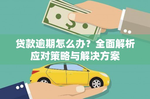 安阳贷款逾期怎么办？全面解析应对策略与解决方案