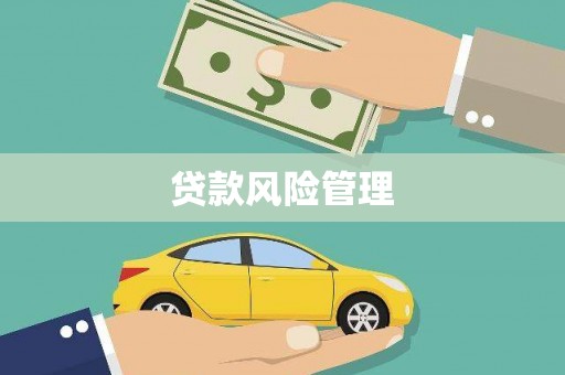安阳贷款风险管理