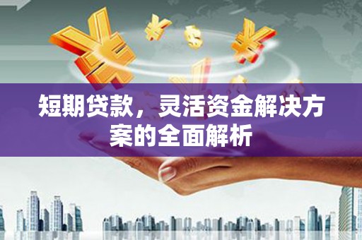 安阳短期贷款，灵活资金解决方案的全面解析