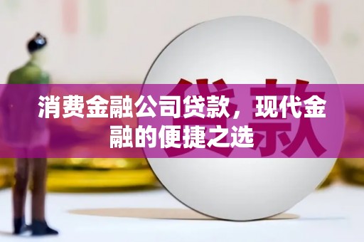 安阳消费金融公司贷款，现代金融的便捷之选