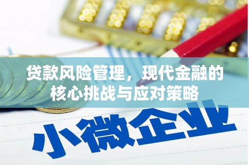 安阳贷款风险管理，现代金融的核心挑战与应对策略