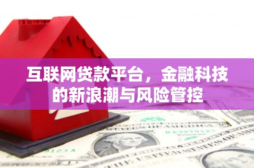 安阳互联网贷款平台，金融科技的新浪潮与风险管控