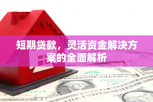 安阳短期贷款，灵活资金解决方案的全面解析