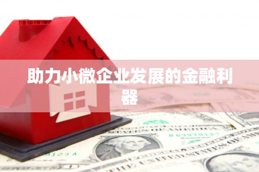 安阳助力小微企业发展的金融利器