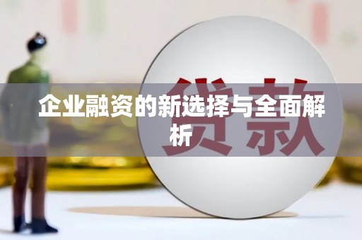 安阳企业融资的新选择与全面解析